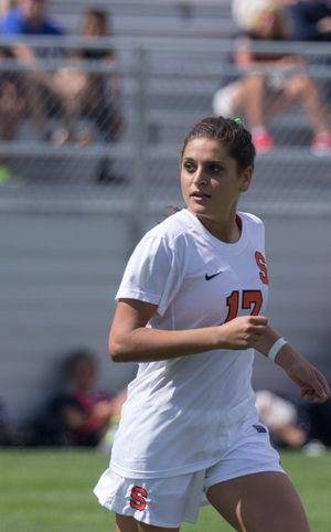 Alexis Koval came off the bench and provided Syracuse's only goal in its 1-1 tie with UConn on Monday afternoon. 