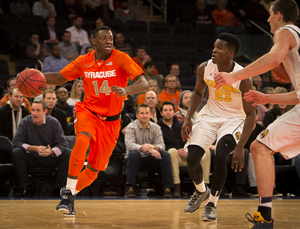 Freshman point guard Kaleb Joseph scored 13 second-half points, but his poor decision making was more noteworthy in Syracuse's 73-59 loss to California on Thursday night. 