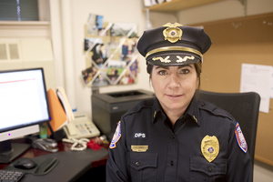 Jill Lentz, who is now the interim chief of the Department of Public Safety, has used years of experience to prepare for her new role. She is serving after former chief Tony Callisto was promoted to head the Division of Campus Safety and Emergency Services.