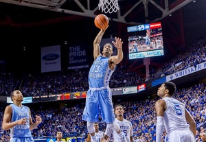 J.P. Tokoto grew up in a soccer family. Still, he decided to play basketball, and has become a do-it-all athlete for No. 15 North Carolina. 