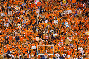 Syracuse basketball fans largely reacted negatively to the NCAA's sanctions against the university on Friday, while others said they don't think the sanctions will affect turnout at future games.