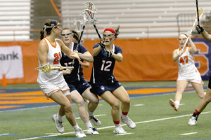 Syracuse's Kayla Treanor has scored nine goals in her last seven games after scoring 21 in her first five games. She's been facing defenses that are focused on her. 