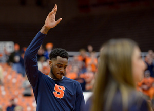 Rakeem Christmas is poised to be picked in the second round of the NBA Draft on Thursday. He averaged 17.5 points, nine rebounds and 2.5 blocks per game during his senior season. 