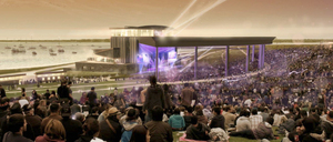 An artist representation of what the Lakeview Amphitheater will look like once opened on September 3. 