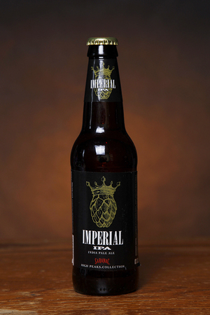 Imperial IPAs, like the Saranac Imperial IPA, often are very strong, very hoppy and have a high alcohol percentage.