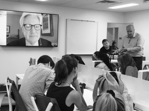 Bob Dotson helps teach “Master Storytelling for TV
