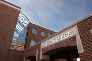 Undergraduate students at the David B. Falk College of Sport and Human Dynamics can choose to pursue their degree with a focus on child development or family studies. But their degree will still be in child and family studies, despite the name change.