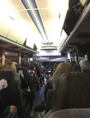 Buses left Syracuse early Saturday morning to make the trip to Washington, D.C., for the Women's March.