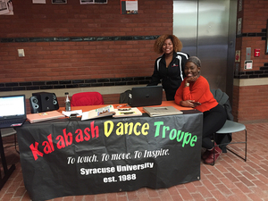 Jahnessa Payne and Justine Thompson are co-coordinators with Kalabash Dance Troupe.