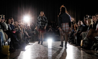 Each year, the milestone stages a fashion show that explores an issue discussed in the mass media. This year, the show was comprised of eight segments that reflected education issues. 